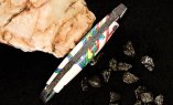 Taschenmesser Forge de Laguiole Edition SEIZE ALTAIR, Acryl, guillochierte Biene, brillant, 11 cm Ansicht 5