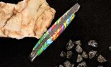 Taschenmesser Forge de Laguiole Edition SEIZE ANTARES, Acryl, guillochierte Biene, brillant, 11 cm Ansicht 5