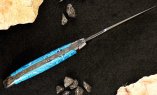 Taschenmesser Forge de Laguiole Edition SEIZE VEGA, Acryl, guillochierte Biene, brillant, 11 cm Ansicht 2