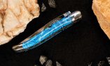 Taschenmesser Forge de Laguiole Edition SEIZE VEGA, Acryl, guillochierte Biene, brillant, 11 cm Ansicht 4