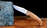 Taschenmesser Joker 9 cm, TERRIER II, Olivenholz, Backlock-Arretierung Ansicht 1