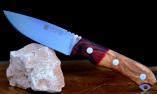 Jagdmesser / Outdoormesser Joker-AQUILA, 10 cm, Olivenholz / Rosenholz Ansicht 1