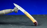 Taschenmesser Joker-BRETON 7 cm, Buchsbaum/Palisander, Backlock-Arretierung Ansicht 1