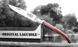 Taschenmesser Laguiole Arbalete Genes David, 11 cm, Amaranth, Edition Classic, brillant, 1 Backe Ansicht 1