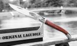 Taschenmesser Laguiole Arbalete Genes David, Amaranth, Edition Classic, brillant Ansicht 1