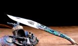 Taschenmesser Laguiole Arbalete Genes David, Edition Classic, Abalone, 11 cm,  brillant Ansicht 1