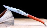 Taschenmesser Laguiole Arbalete Genes David, guillochierte Biene, Padouk Holz, brosse Ansicht 1