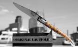 Taschenmesser Laguiole Arbalete Genes David, Mammutbackenzahn, brillant, Double Platines Ansicht 1