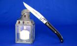 Taschenmesser Laguiole Chevalier Edition AVELINE 02, Ebenholz, Drop9-System, brillant Ansicht 1
