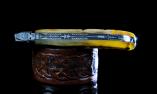 Taschenmesser Laguiole Chevalier Edition AVELINE 08, Widderhorn, Drop9-System, brillant Ansicht 1