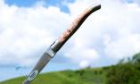 Taschenmesser Laguiole Chevalier, Edition Perceval, Rosskastanie, double platines, brosse Ansicht 1