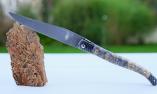 Halb-UNIKAT: Taschenmesser Laguiole David Dauvillaire, Edition BERGAS 09, Ahorn, tripple Platines, brillant, Plein Ansicht 1