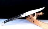 Taschenmesser Laguiole du Barry, Edition BIG STONE, brosse, rekonstituierter Stein, double platines, 13 cm Ansicht 1