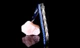 Taschenmesser Laguiole Du Barry, BLUE STAR 01, Carbongriff, Plein, guillochierte Biene, brillant Ansicht 1