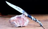 Taschenmesser Laguiole du Barry, Edition ANTROM 03, Hirschgeweih, plein, brosse Ansicht 1