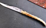 Taschenmesser Laguiole du Barry, Edition SCORPIO 02, 14 cm, Horn, brillant, guillochierte Biene, queue de Scorpion Ansicht 1