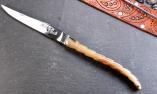 Taschenmesser Laguiole du Barry, Edition SCORPIO 03, 14 cm, Horn, brillant, guillochierte Biene, queue de Scorpion Ansicht 1