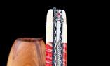 Taschenmesser Laguiole du Barry, EDITION SWARGO RED, Plein, double platines, brillant Ansicht 1