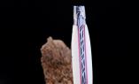 Taschenmesser Laguiole du Barry, Edition SIMPLEX 03, Knochen rot, brosse, guillochierte Biene Ansicht 1