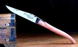 Taschenmesser Laguiole du Barry, rose impression, double platines, Stabilisiertes Holz, plein, brillant Ansicht 1