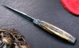Taschenmesser Laguiole en Aubrac, Aubrac Buchenholz, Double Platines, brillant Ansicht 1