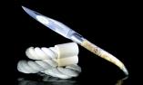 Taschenmesser Laguiole en Aubrac, Brosse, Rosskastanie, double platines Ansicht 1