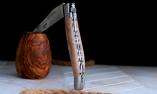 Taschenmesser Laguiole en Aubrac, double platines, brosse, Rosskastanie Ansicht 1