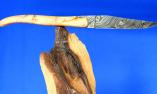 Taschenmesser Laguiole en Aubrac, Edition BROWN CORSO, double platines, Damast, Wacholder,  Ansicht 1