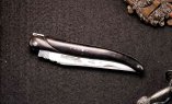 Taschenmesser Laguiole en Aubrac, Edition BIENENVOLK 01, Pistazie, guillochierte Biene, brosse Ansicht 4