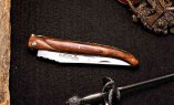 Taschenmesser Laguiole en Aubrac, Edition BIENENVOLK 02, Ebenholz, guillochierte Biene, brosse Ansicht 3