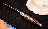Taschenmesser Laguiole en Aubrac, Edition HOFFNUNG 06, Pappel, guillochierte Biene, brosse Ansicht 2
