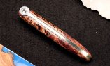 Taschenmesser Laguiole en Aubrac, Edition HOFFNUNG 06, Pappel, guillochierte Biene, brosse Ansicht 5