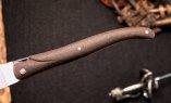 Taschenmesser Laguiole en Aubrac, Edition Muttererde 01, Aubracerde, guillochierte Biene, brosse Ansicht 4