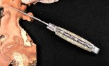 Taschenmesser Laguiole en Aubrac, Edition ORGANIC 08, TURBO Schnecke, Double Platines, brosse Ansicht 2