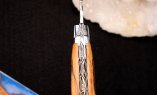 Taschenmesser Laguiole en Aubrac, Edition PLUME 01, Aubrac-Birke, Double Platines, brosse Ansicht 1