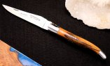 Taschenmesser Laguiole en Aubrac, Edition PLUME 01, Aubrac-Birke, Double Platines, brosse Ansicht 5