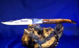 Taschenmesser Laguiole en Aubrac, Eisenholz, double platines, Brillant Ansicht 1