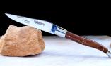 Taschenmesser Laguiole en Aubrac, Morado, brillant, guillochierte Biene Ansicht 1
