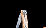Taschenmesser Laguiole en Aubrac, Edition OLD MARY 01, Aubrac Birke, plein, brosse, guillochierte Biene Ansicht 1