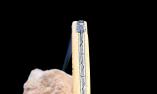 Taschenmesser Laguiole en Aubrac, Edition BRONS 01, Damast, Kamelknochen, Plein, double platines  Ansicht 1