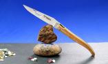 Taschenmesser Laguiole en Aubrac, Plein, Kamelknochen braun, HORNISSE, brosse Ansicht 1