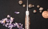 Taschenmesser Laguiole en Aubrac, Rosskastanie, guillochierte Biene, brosse Ansicht 1