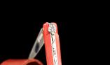 Taschenmesser Laguiole en Aubrac, Edition COCCINELLE, red heart Holz, guillochierte Biene, Plein, brosse Ansicht 1