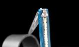 Taschenmesser Laguiole en Aubrac, Edition ISABELLA, Micarta, guillochierte Biene, Plein, brosse Ansicht 1