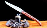 Taschenmesser Laguiole Goyon-Chazeau, Edition GARCIA 01, Amourette, double platines, 14C28-Stahl Ansicht 1