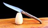 Taschenmesser Laguiole Goyon-Chazeau, Edition GARCIA 07, Bocote, double platines, Plein, 14C28-Stahl Ansicht 1
