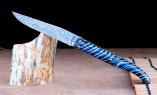 UNIKAT: Taschenmesser Laguiole Goyon-Chazeau, Edition GARCIA 10, Mammut, double platines, Plein, Damast Ansicht 1