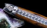 Taschenmesser Laguiole Honore Durand Edition METEOR 05, Meteorit, Pistazie, double Platines, brillant Ansicht 1