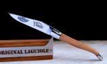 Taschenmesser Laguiole Honore Durand, Rosenholz, brillant, guillochierte Biene  Ansicht 1