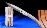 Taschenmesser Le Coq Francais, Edition JAKOBSWEG, Olivenholz, brosse, 11,5 cm Ansicht 1